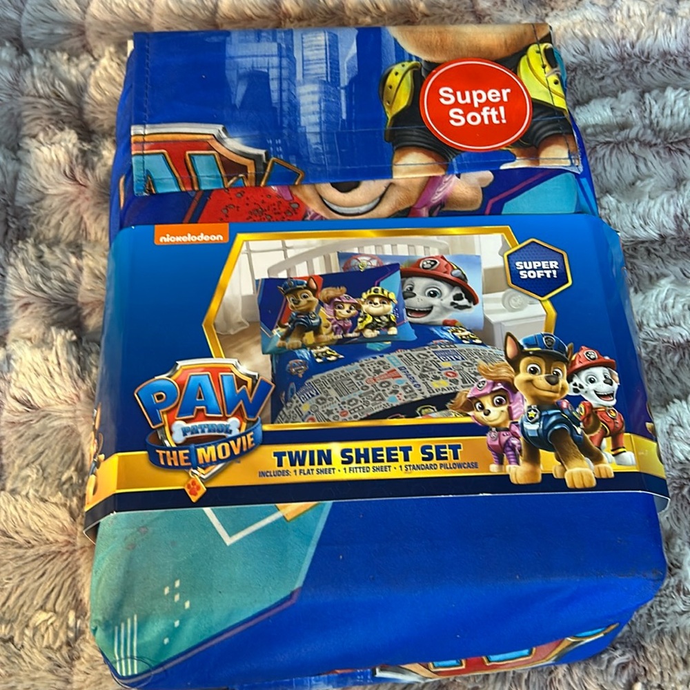 Paw patrol The movie Twin Sheet Set